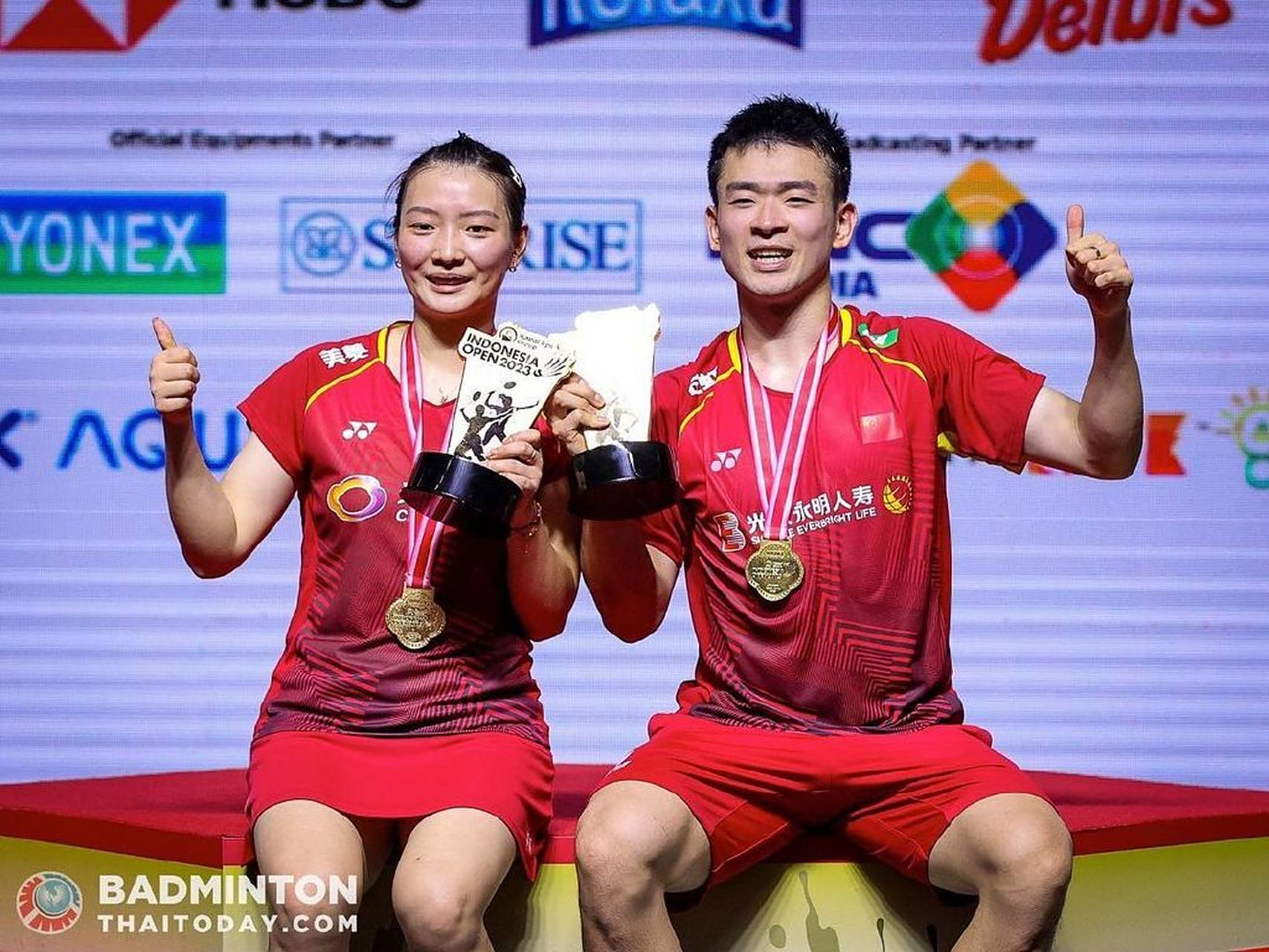 日本队横扫印尼队，郑思维刷新纪录